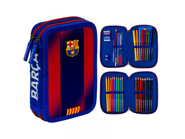 Dvojposchodový peračník s náplňou FC Barcelona Young, AC21, 503026044 Dvojposchodový peračník s náplňou FC Barcelona Young, AC21, 503026044