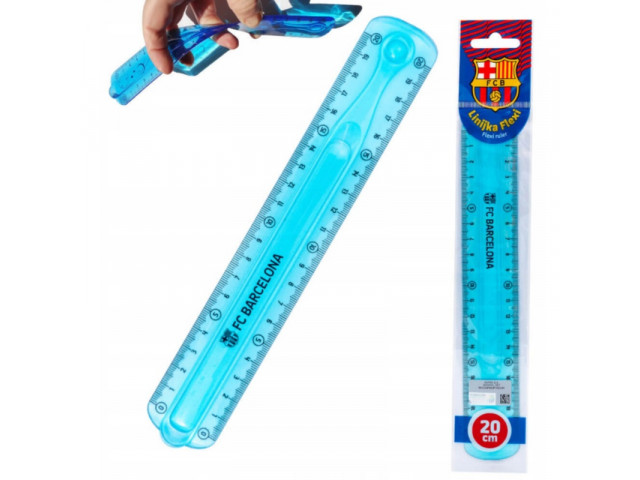 Flexi pravítko FC Barcelona - 20 cm, 424023050 Flexi pravítko FC Barcelona - 20 cm, 424023050