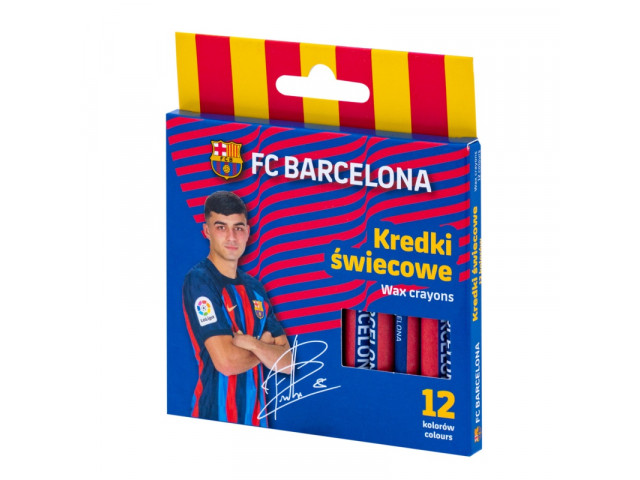 Voskové farbičky FC Barcelona - 12 farieb, 316023051