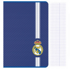 Zošit Real Madrid - A5, 32 listov, štvorčekový, 102025082 Zošit Real Madrid - A5, 32 listov, štvorčekový, 102025082
