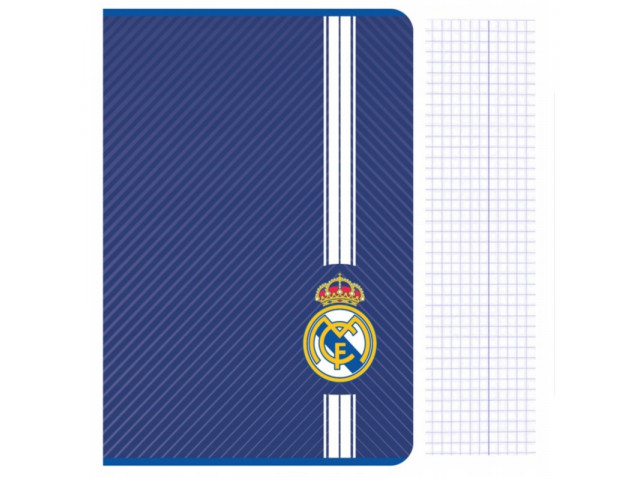 Zošit Real Madrid - A5, 32 listov, štvorčekový, 102025082